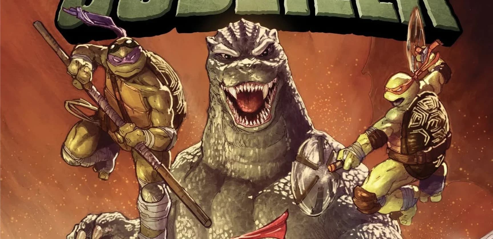 REVIEW: Mutants Meet Kaiju in Teenage Mutant Ninja Turtles x Godzilla #1