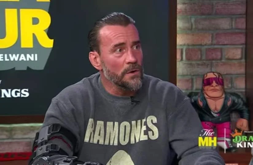 CM Punk Appears on MMA Hour w/ Ariel Helwani