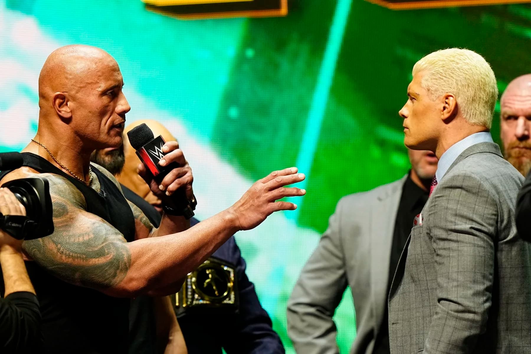 UPDATE ON CODY RHODES VS THE ROCK
