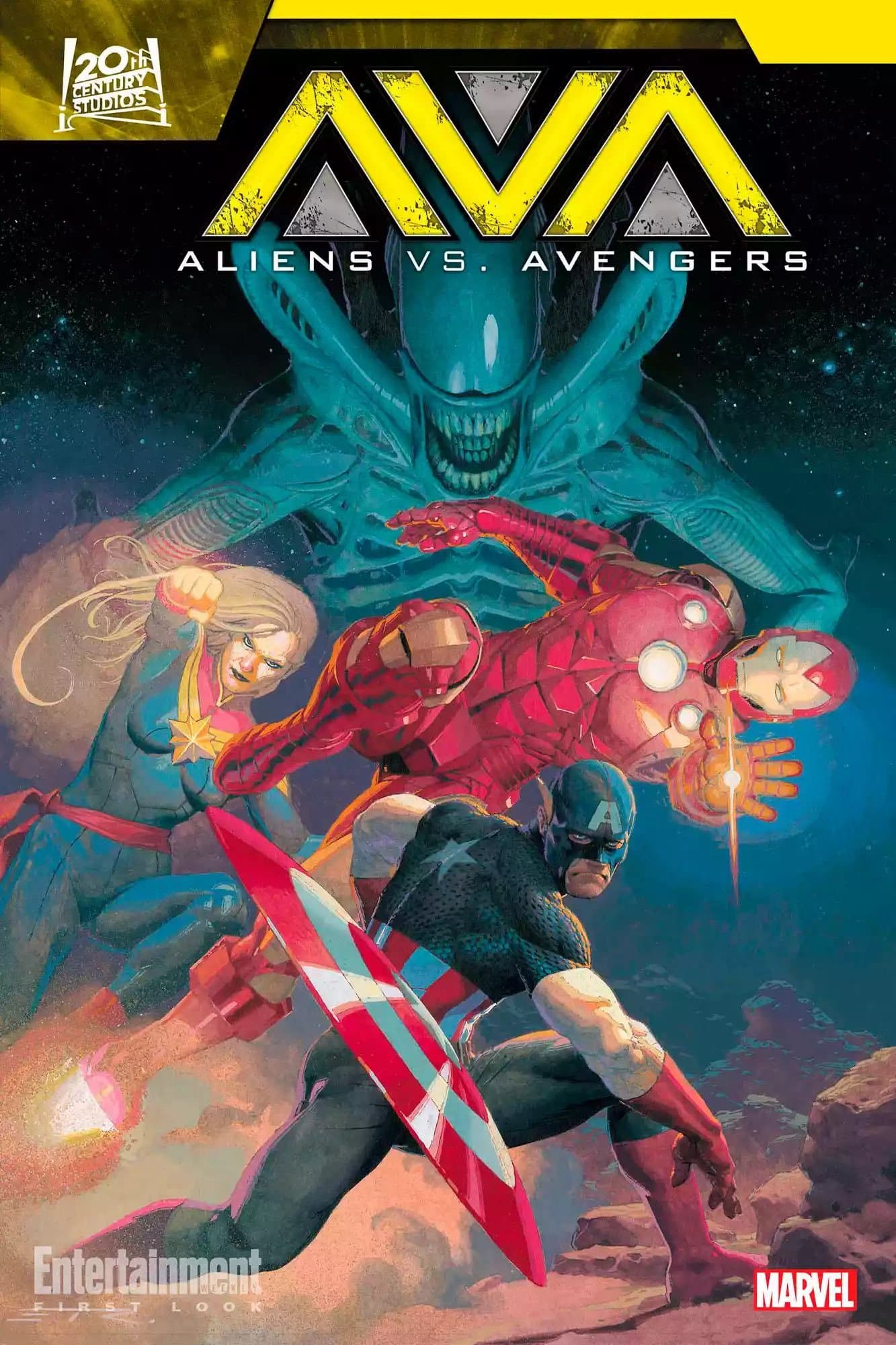 ALIENS VS AVENGERS CROSSOVER ANNOUNCED BY MARVEL