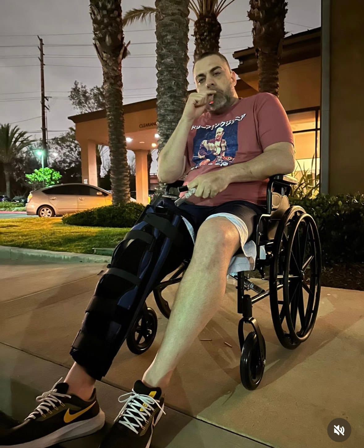 Eddie Kingston Suffers Broken Leg