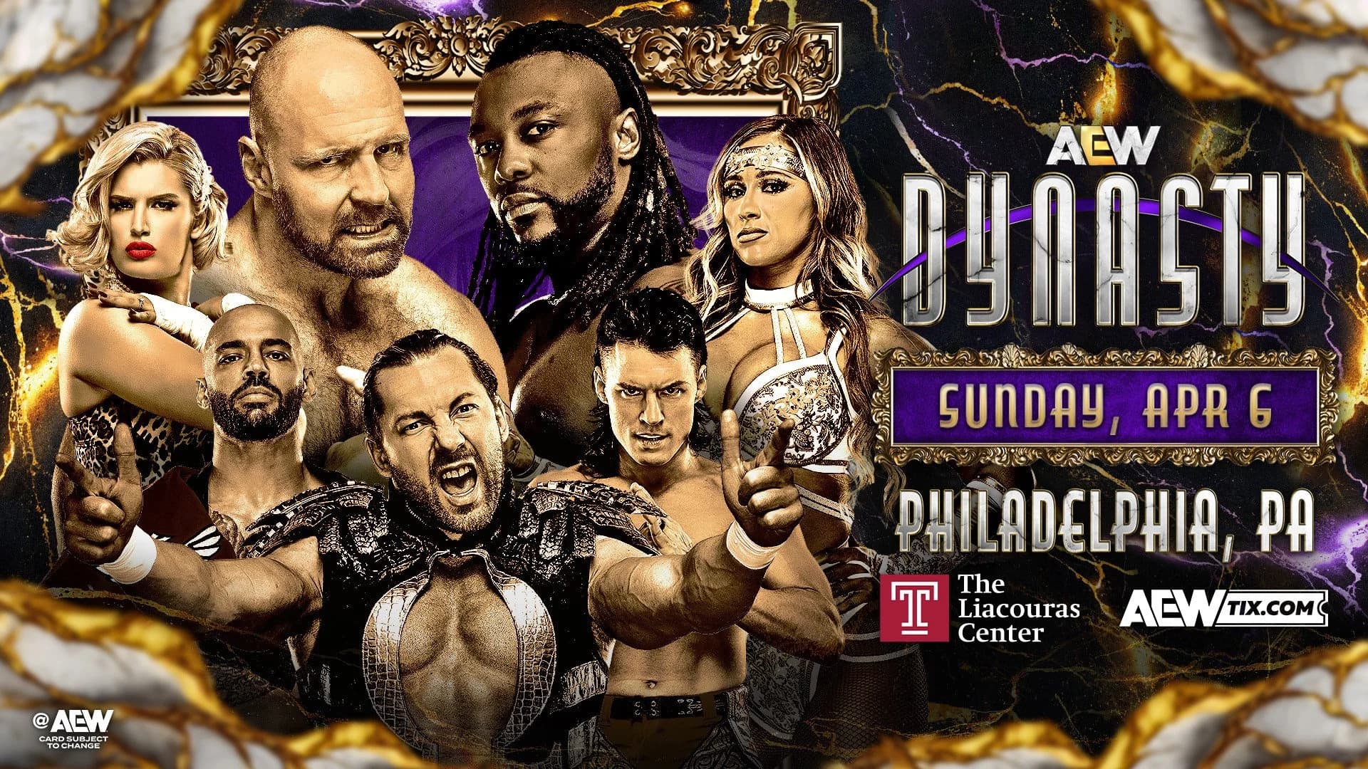 AEW DYNASTY 2025 RESULTS 04-06-2025