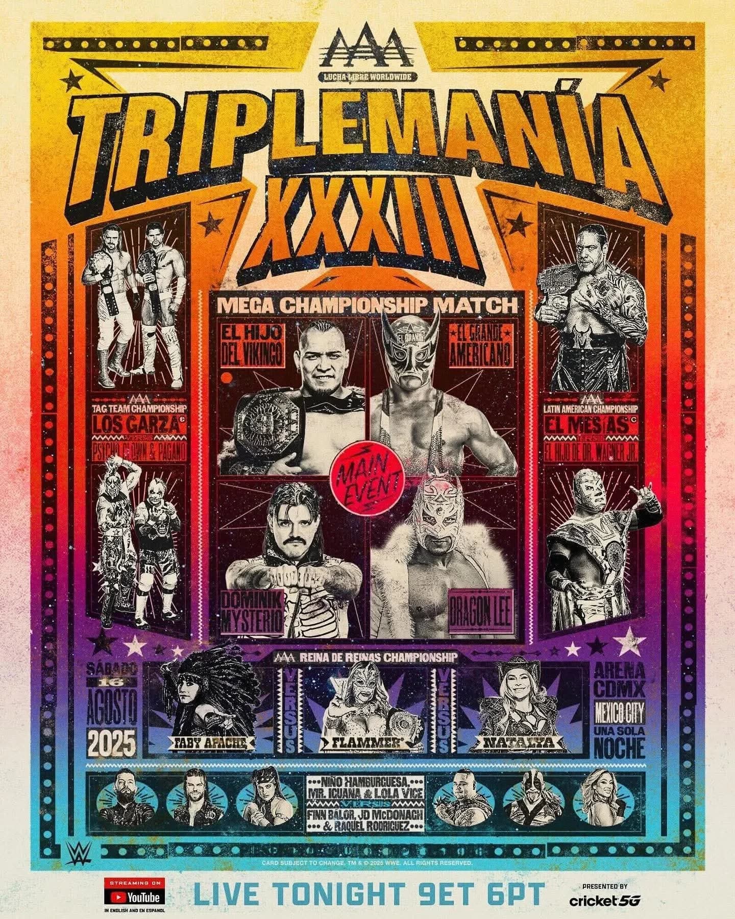 WATCH: AAA Triplemania XXXIII 08-16-2025
