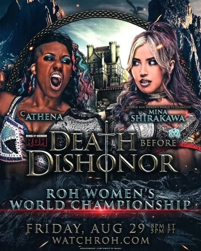 WATCH ROH Death Before Dishonor 08-29-2025