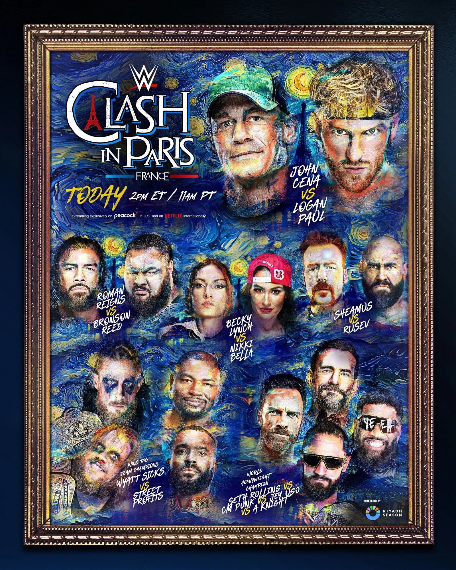 WWE Clash in Paris 2025 Results 08-31-2025