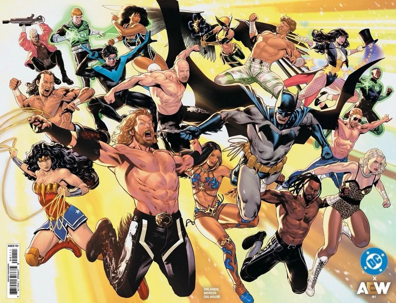 AEW to Crossover with DC Comics in Two Issue Miniseries