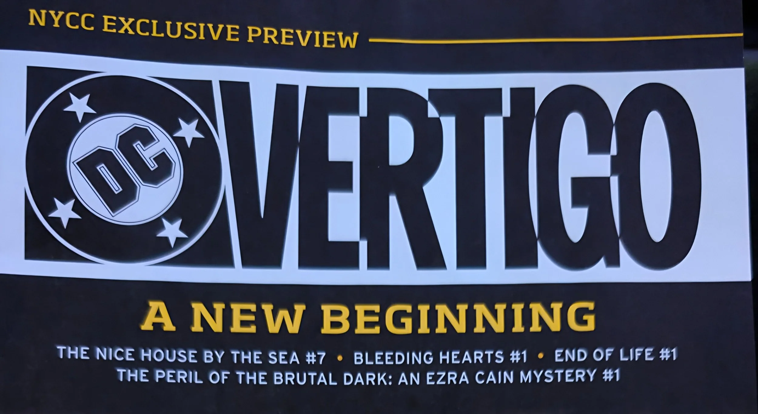 DC Vertigo NYCC 2025 Announcements!