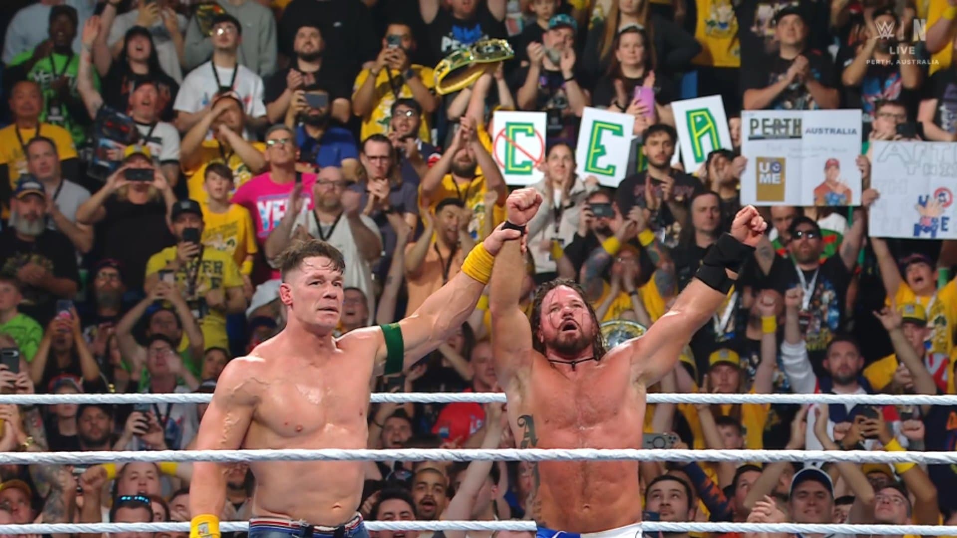 WWE CROWN JEWEL RESULTS 10-11-2025