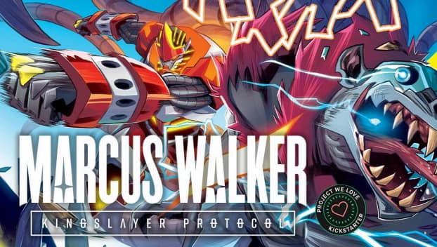 One Piece Creator & NYT Bestsellers Endorse Debut Kickstarter, Marcus Walker: Kingslayer Protocol
