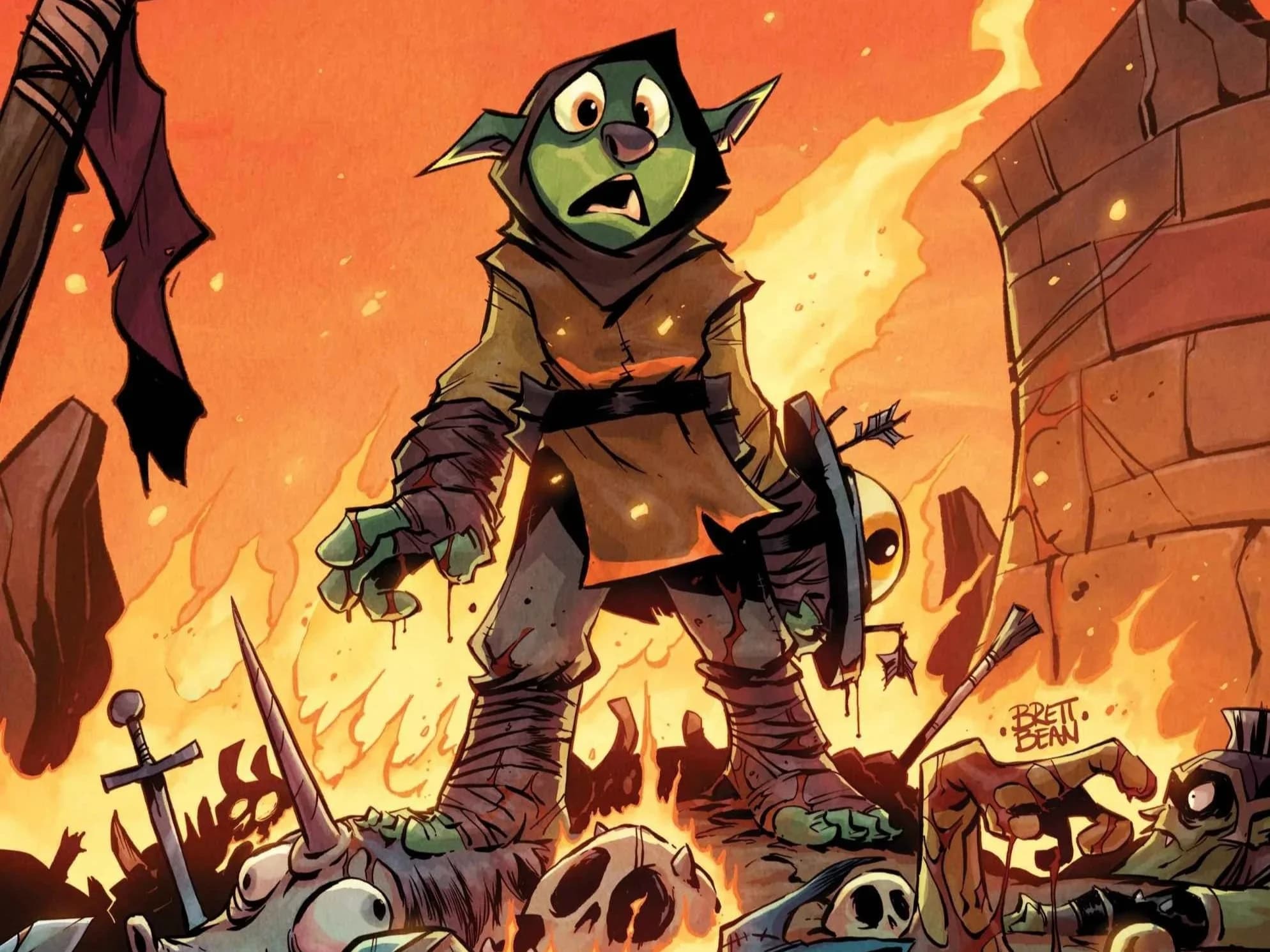 REVIEW: Half Dwarf, Half Orc, All D'Orc! Image's Newest Fantasy Series Debuts in D'Orc #1