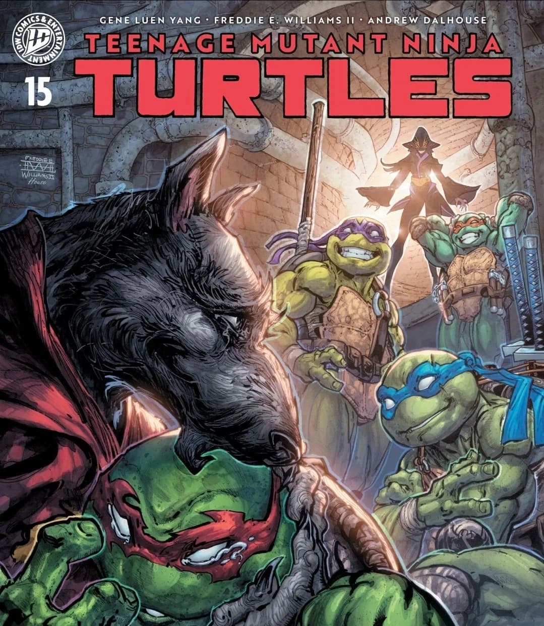 REVIEW: Teenage Mutant Ninja Turtles #15: Master Splinter's Second Life Gets Revealed