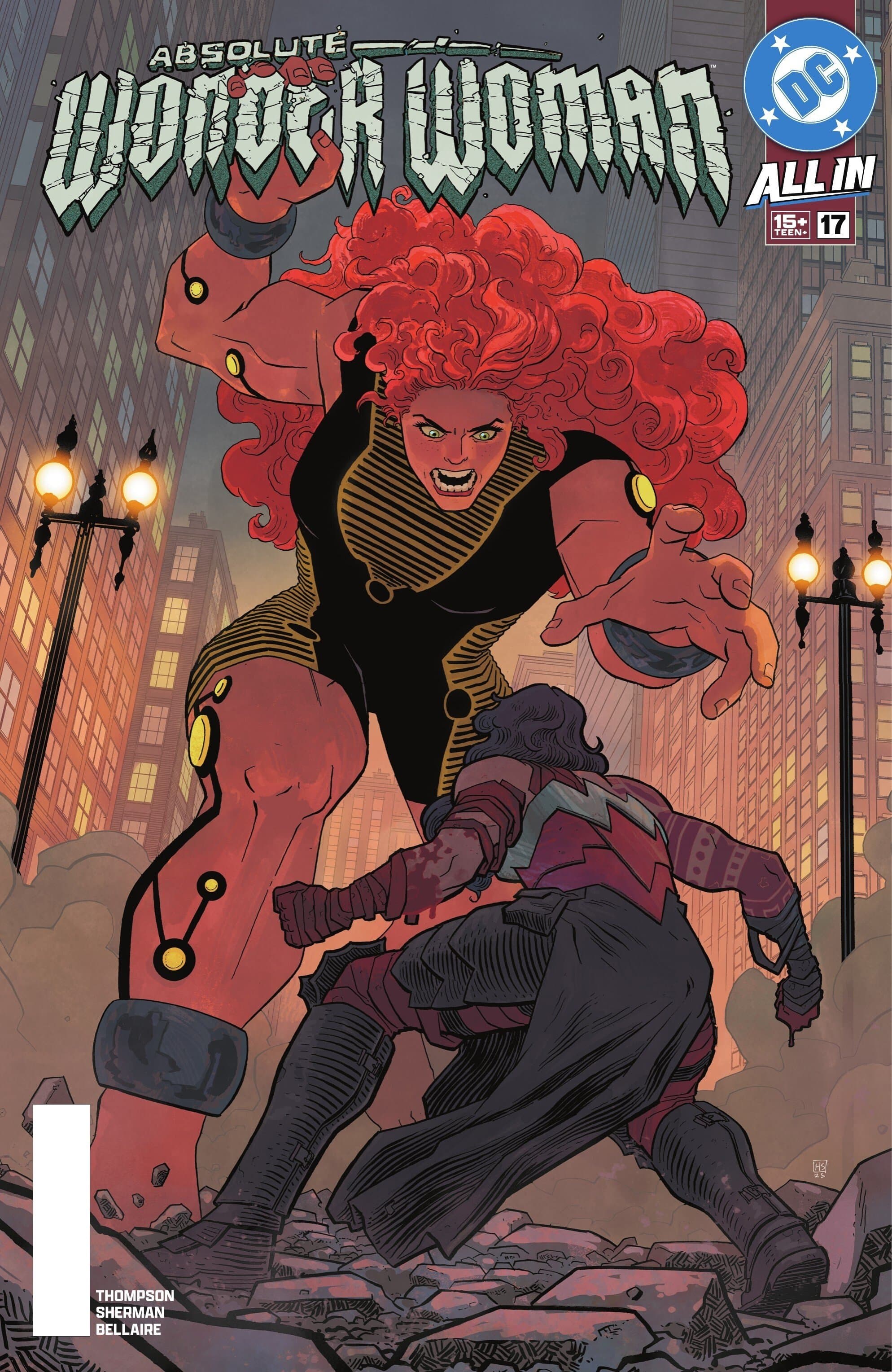 REVIEW: Absolute Wonder Woman #17 Brings a Heaping Helping of Kaiju-Sized Fisticuffs