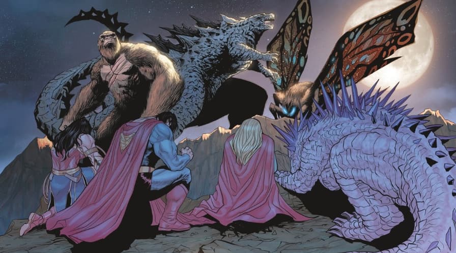 REVIEW: Justice League vs. Godzilla vs. Kong 2 #7 is Kaiju-Sized Monster Mash