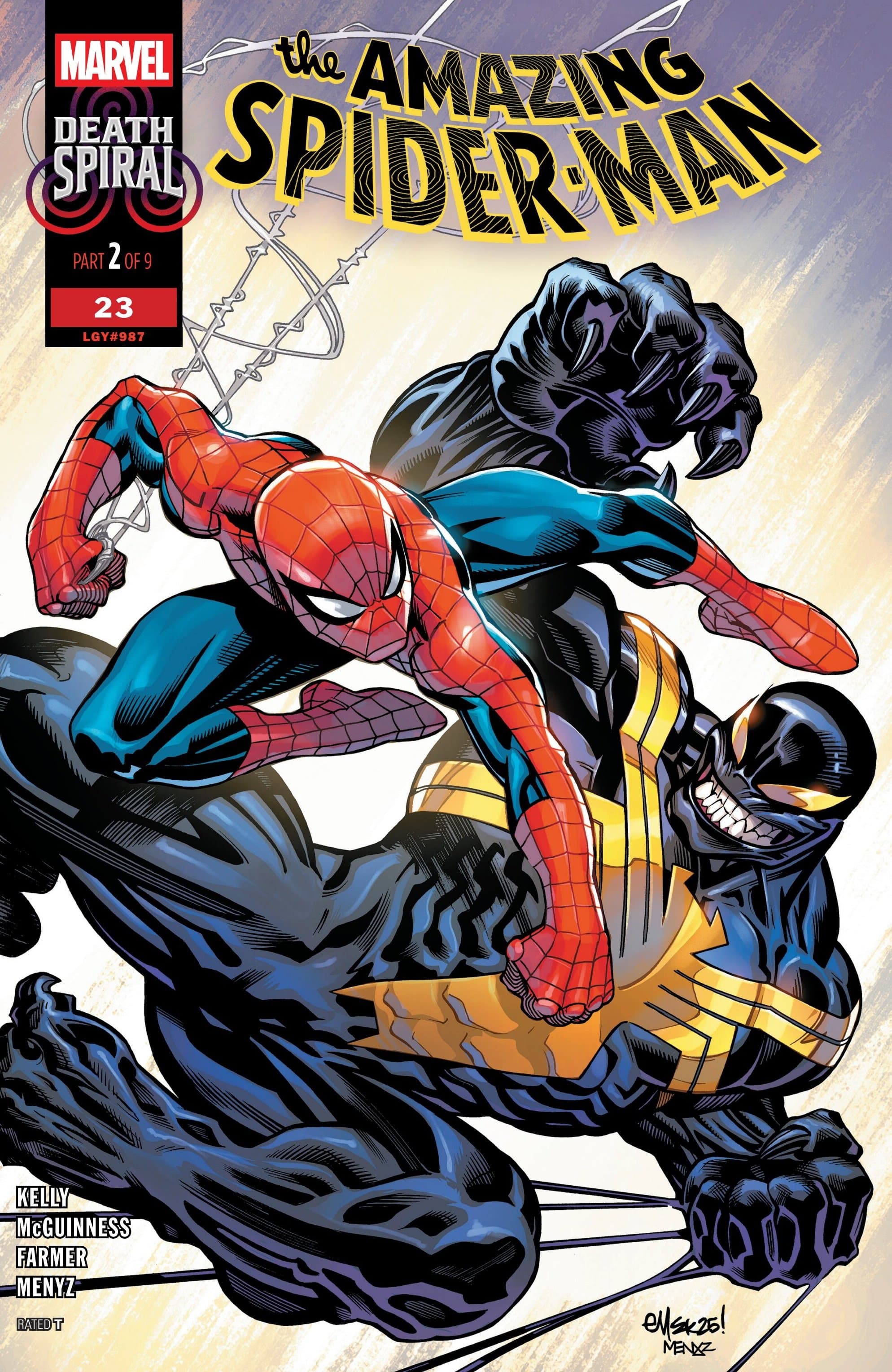 REVIEW: Love, Death and Taxes are Spiralling in Amazing Spider-Man #23