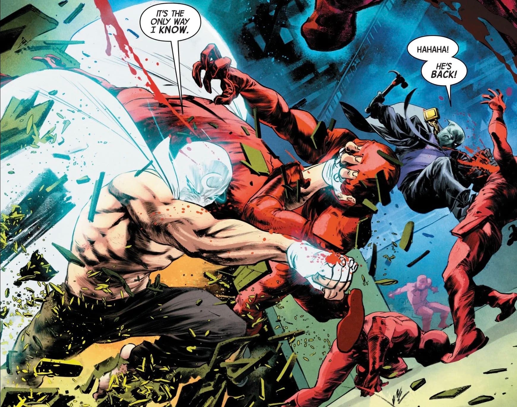 REVIEW: No Beating Around the Bush(man) in Marc Spector: Moon Knight #2
